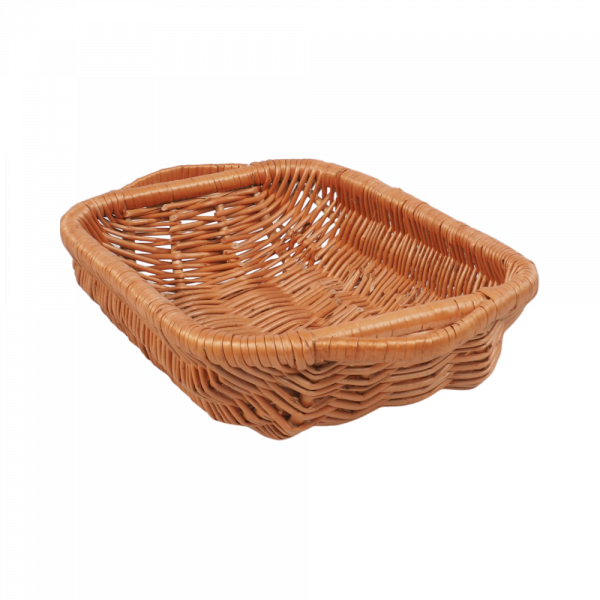 Tacka pełna z uszkami Prostokątna 35cm - sklep z wiklina - zdjęcie 1