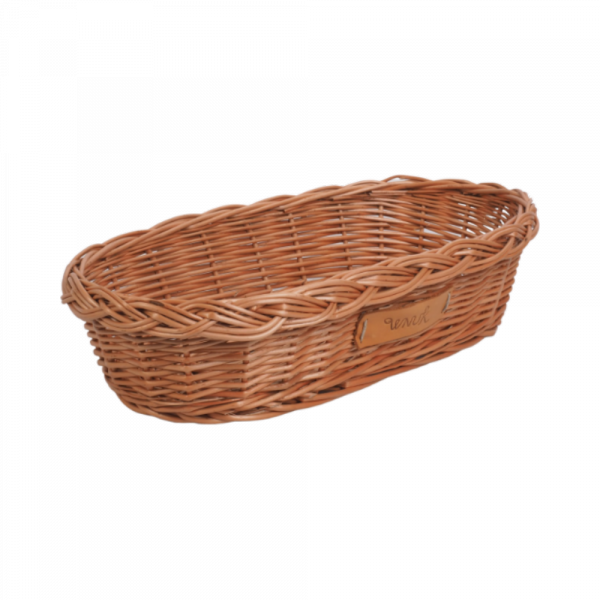Tacka pełnopleciona Paluszek Naturalna 32cm - sklep z wiklina - zdjęcie