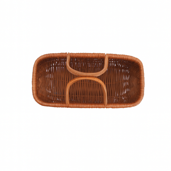  Kosz na zakupy San garbaty 42cm - sklep z wiklina - zdjęcie 2