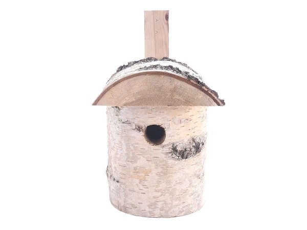 Budka lęgowa dla ptaków Otwierana Brzozowa - Sklep z wiklina - zdjęcie