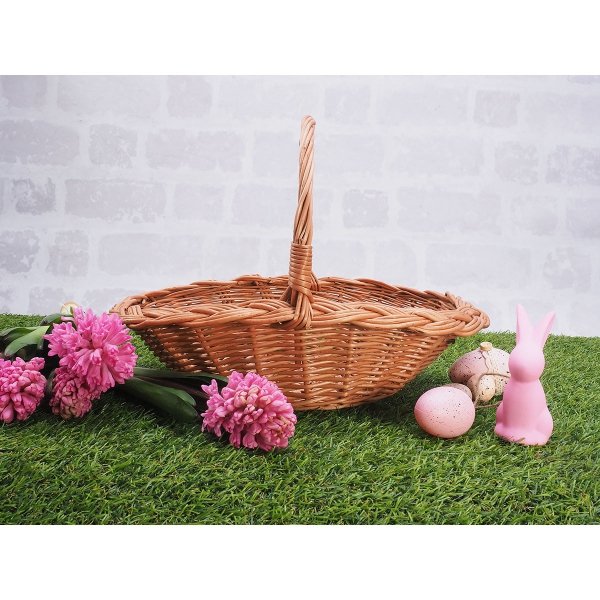 Koszyczek Wielkanocny  Klasyczny 30cm - sklep z wiklina - zdjęcie 1