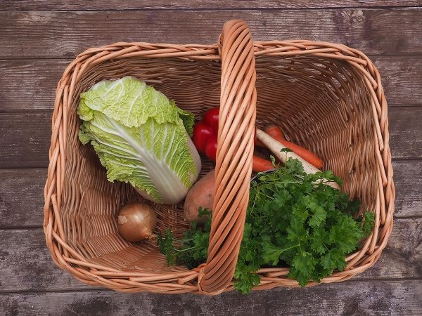Kosz Prostokąt Naturalny 38cm - Sklep z wiklina - zdjęcie  5