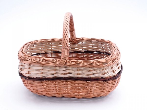 Koszyczek Wielkanocny Prostokątny 28cm - Sklep z wiklina - zdjęcie 1