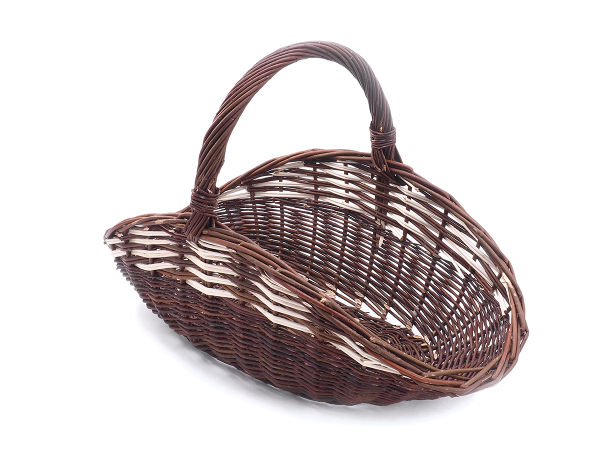 Kosz na drewno do kominka Talerz 63cm - sklep z wiklina - zdjęcie 3