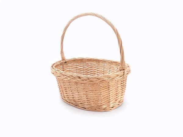 Kosz na zakupy Gęsiarka 43cm - Sklep z wiklina - zdjęcie