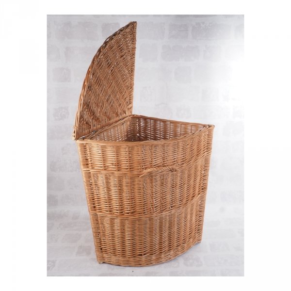  Kosz na ubrania Narożny 40cm - sklep z wiklina - zdjęcie 2