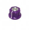 Knob fluted X4 purple