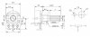 Potentiometer 10k/A log panel standard