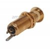 Jack 6,3mm Stereo End Pin MEC gold