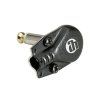 Plug Jack angled 6,3mm Mono Gold AH flat
