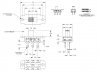 Switchcraft slide switch 2-way DPDT