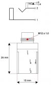 Jack 6,3mm Mono Fender style