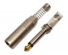 Plug Jack 6,3mm Mono Gold spring