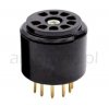 Socket 9 Pin + tube base Gold