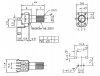 Alpha 9mm plastic - 500k/B liniowy