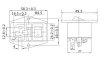 IEC power socket + fuse holder + power switch