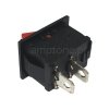 Switch rocker MRS101 red SPST