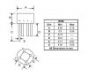 Bridge recitifier 2A 1000V
