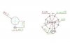 Switch rotary 2 x 1 poles 16mm