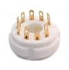 Socket 9 Pin Magnoval Gold