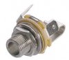 Gniazdo Jack 6,3mm Mono, metalowe NYS229L