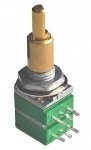 Alpha 9mm stereo 100k/B linear concentric