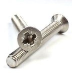 Screw M5x25 raised chrome