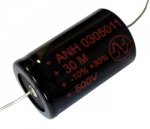 Capacitor 30uF 500V axial JJ