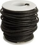 Wire solid core black 20AWG (0,55mm2)