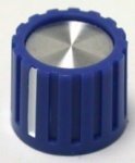 Knob AZ blue