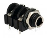 Gniazdo Jack 6,3mm mono Amphenol do druku (Mesa)