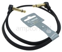 Kabel do łączenia efektów, patch AH, Gold, 60cm 