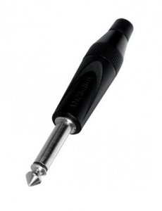 Plug Jack 6,3mm Mono Amphenol TM2PBJ