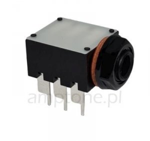 Jack 6,3mm Stereo Belton,  PCB insulated