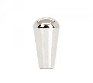 Lever guitar switch knob (tip)- metal nickel