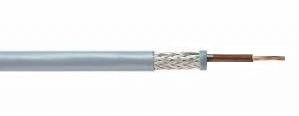 Wire shielded 2x0,5mm2 grey
