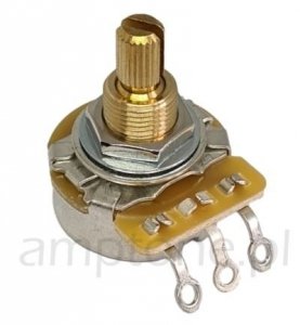 Potentiometer guitar CTS 250k/A log Vintage Gibson short