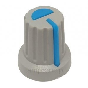 Knob soft GR blue