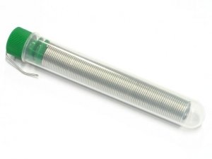 Tin 1mm phial with silver 14g