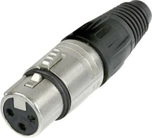 Plug - XLR female 3pin NC3FX Neutrik