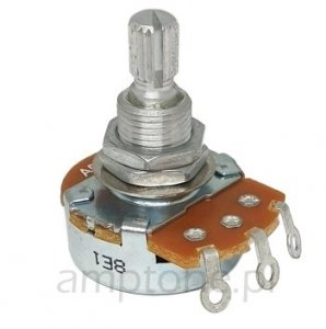 Potencjometr Guitar Alpha 24mm 500k/B linear