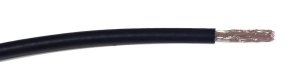 Signal wire, shielded, RG174U MIL. C17F