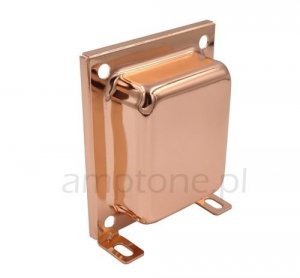 Cap transformer EI86 anodized, copper plated