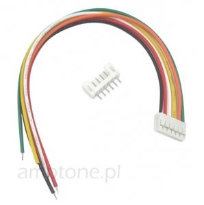 Connector PCB 6pin, spacing 2mm