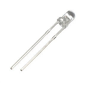 LED 3mm red clear