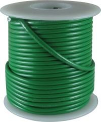 Wire copper green 22AWG (0,35mm2)