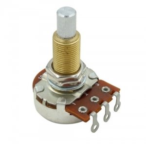 Guitar Potentiometer Bourns 250k/A logarytmic Long