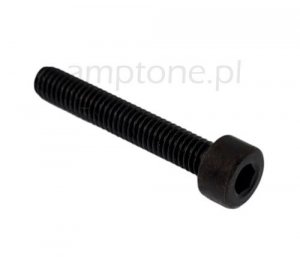 Head Screw hexagon M4x25, zinc-nickel, black