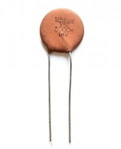 Kondensator ceramiczny 5nF 1kV SPRAGUE  (Marshall Bright Cap)