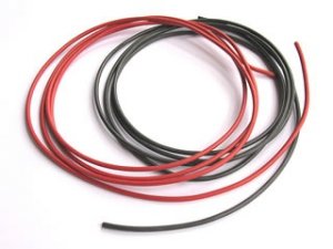 Kabel jednożyłowy Silikonowy 0,5mm2 czarny (linka)